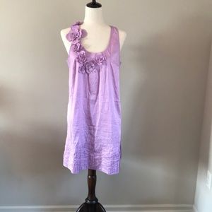 Silk Calypso St. Barth Light Purple Dress Size M